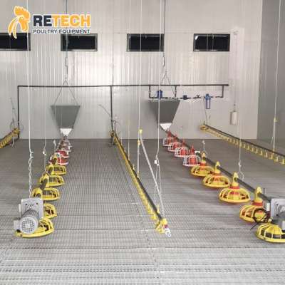 Advanced Design Complete Set Automatic Chicken Broiler Poultry Farming Equipment