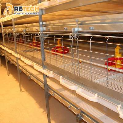 H Type 4 Tiers 5 Tiers Broiler Chicken Feeding Cages Broiler Poultry Farm House Design